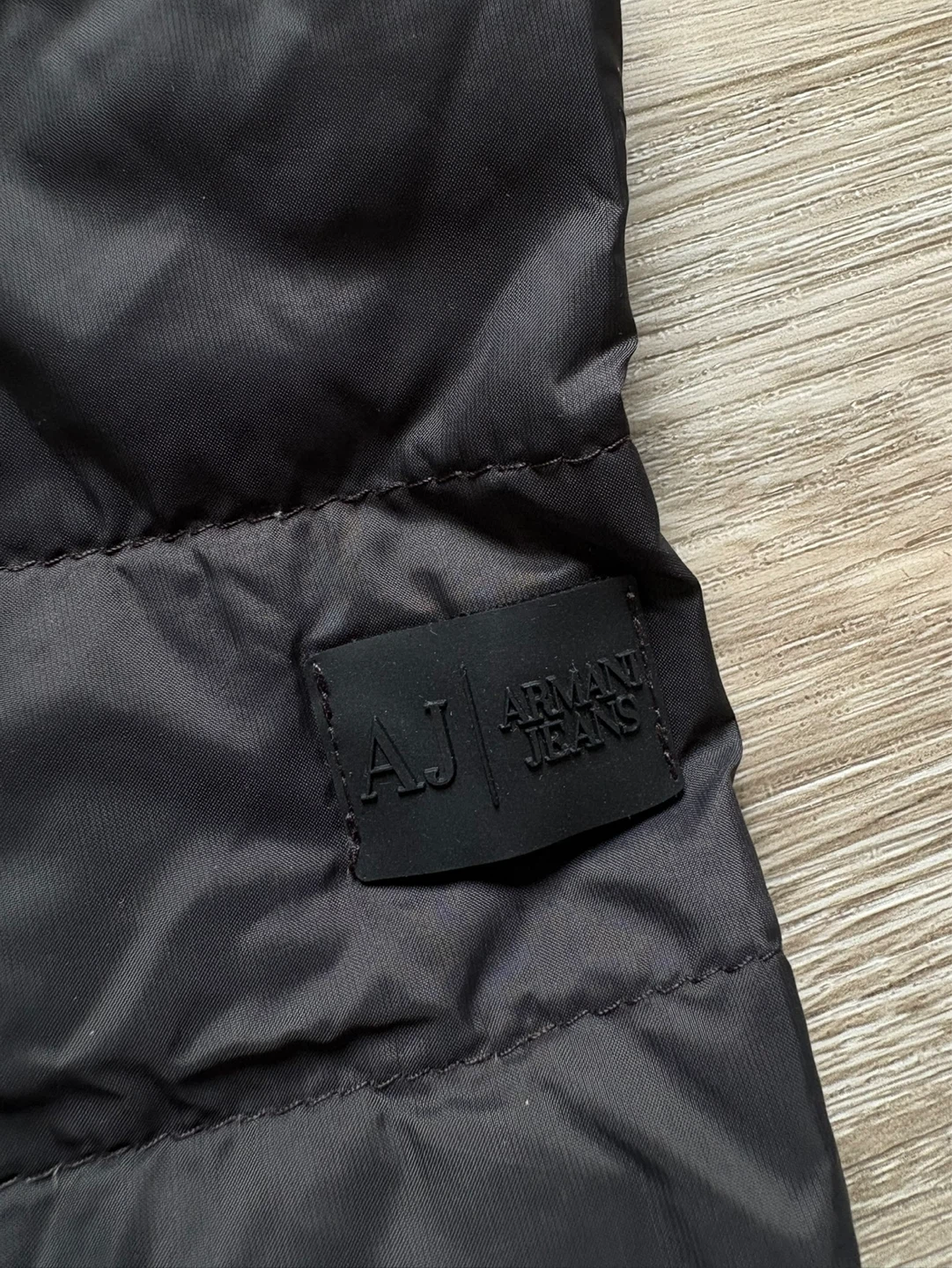 Armani Jeans quilted Black Puffer Jacket - photo 5