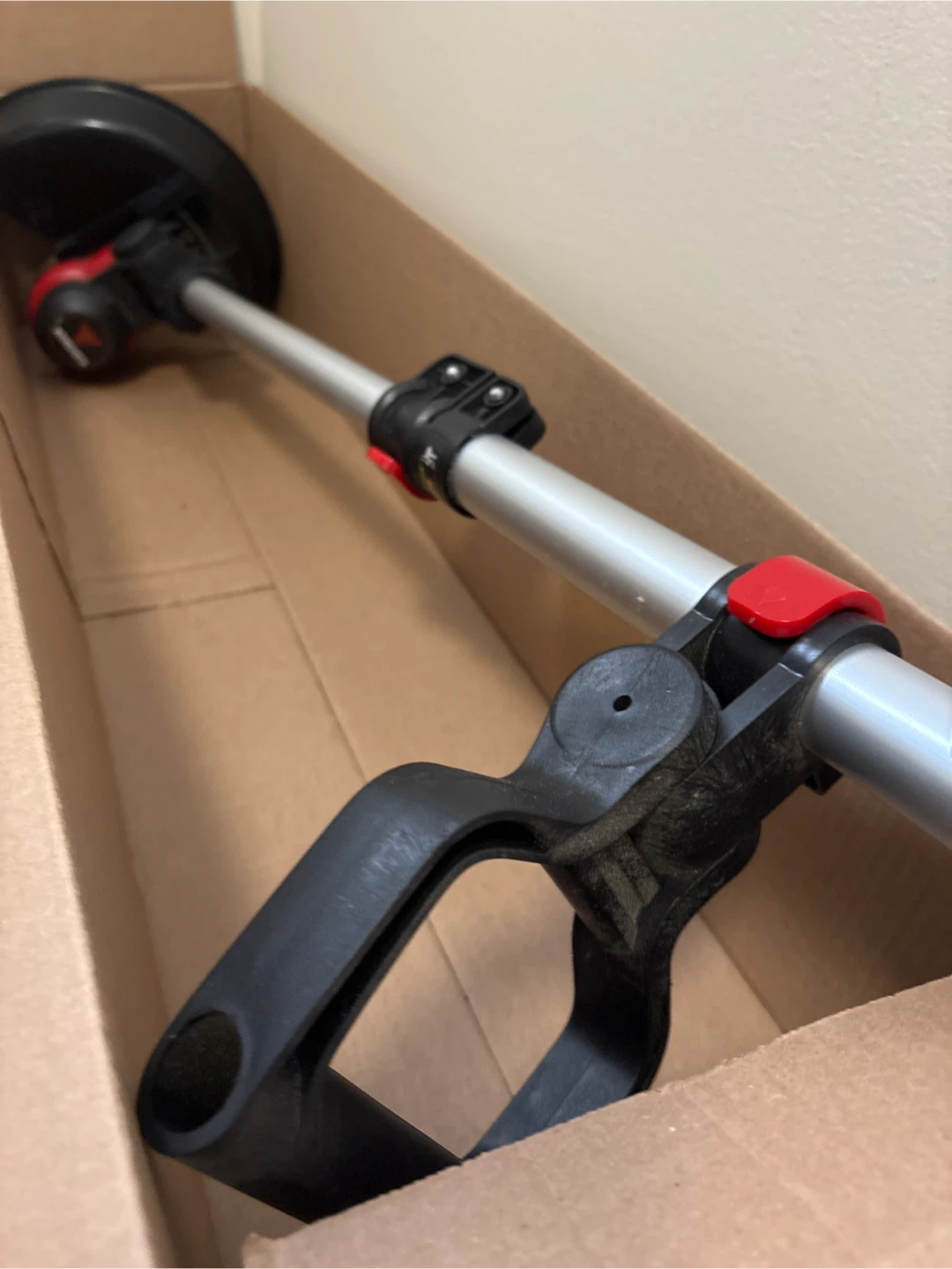 21V String Grass Trimmer with 2 Batteries