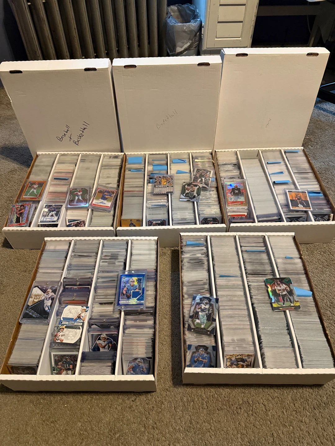 Large Collection of Baseball and Basketball Trading Cards - photo 2