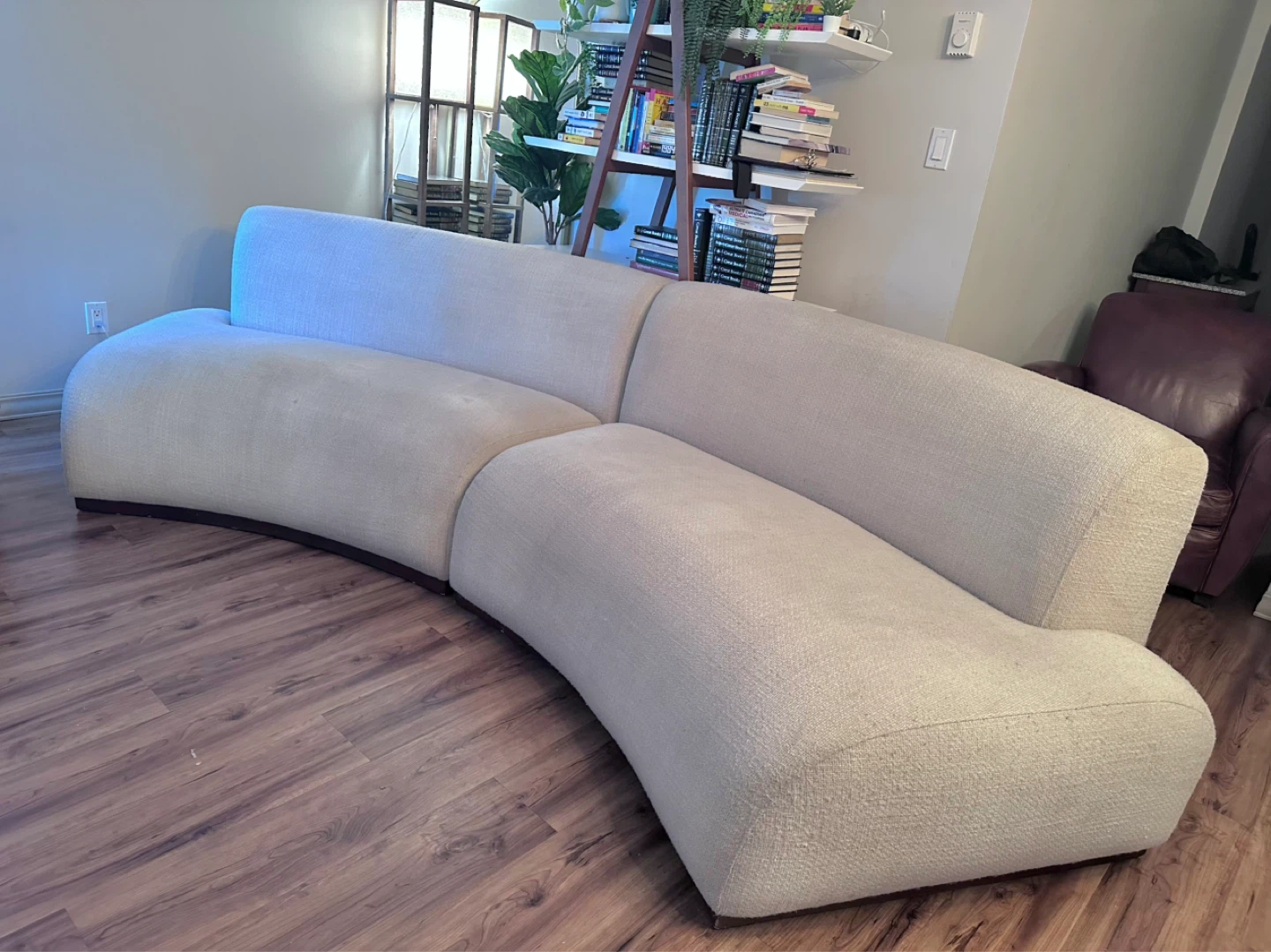 CB2 Fred Segal Moon Pearl Sofa - photo 2