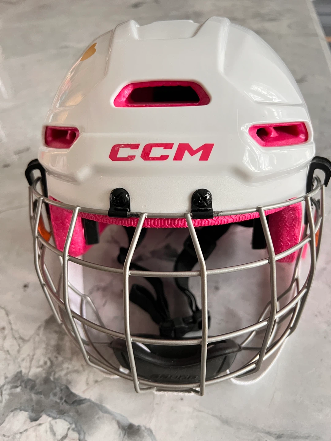 CCM Youth Hockey Helmet with Bauer Cage