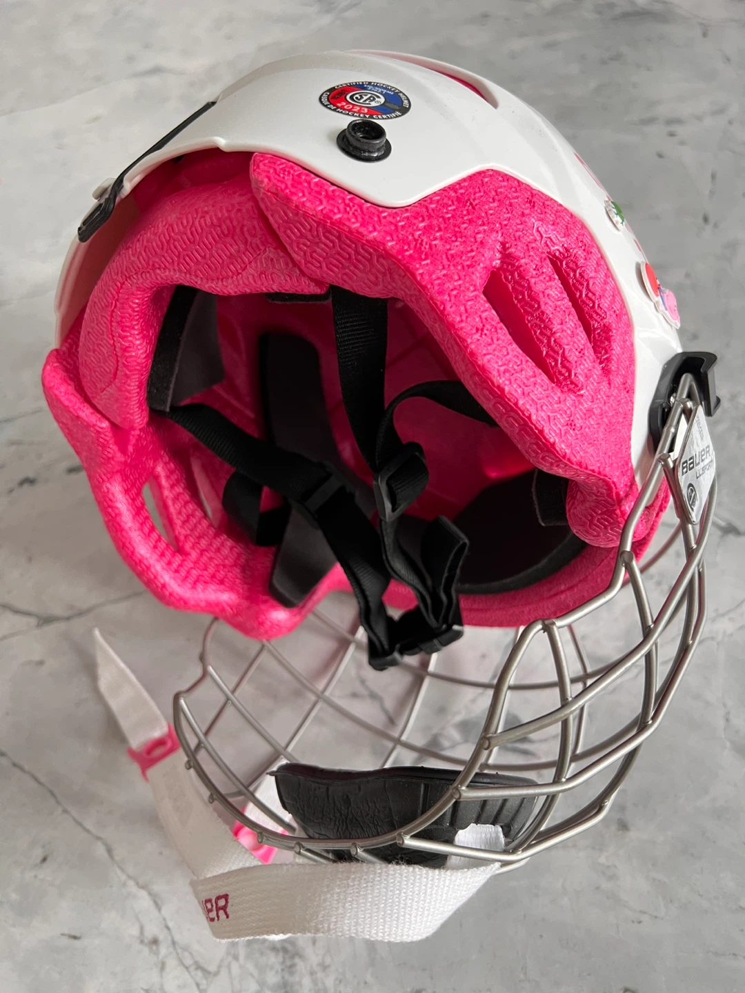 CCM Youth Hockey Helmet with Bauer Cage - photo 3