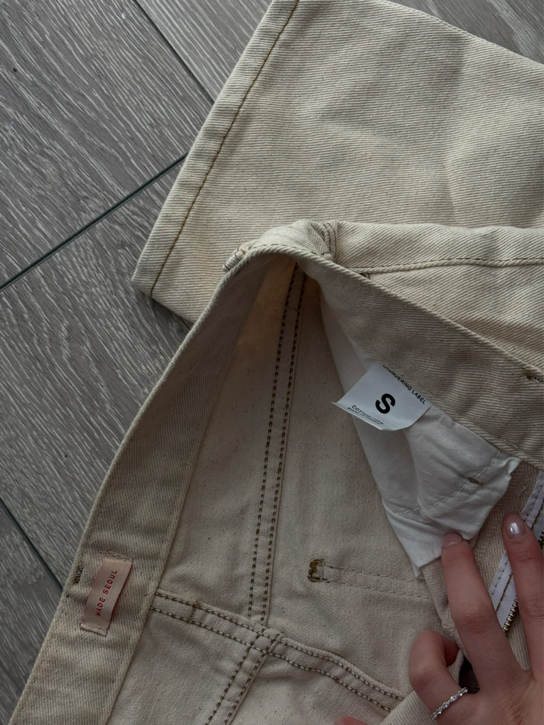 Beige Jeans - photo 2