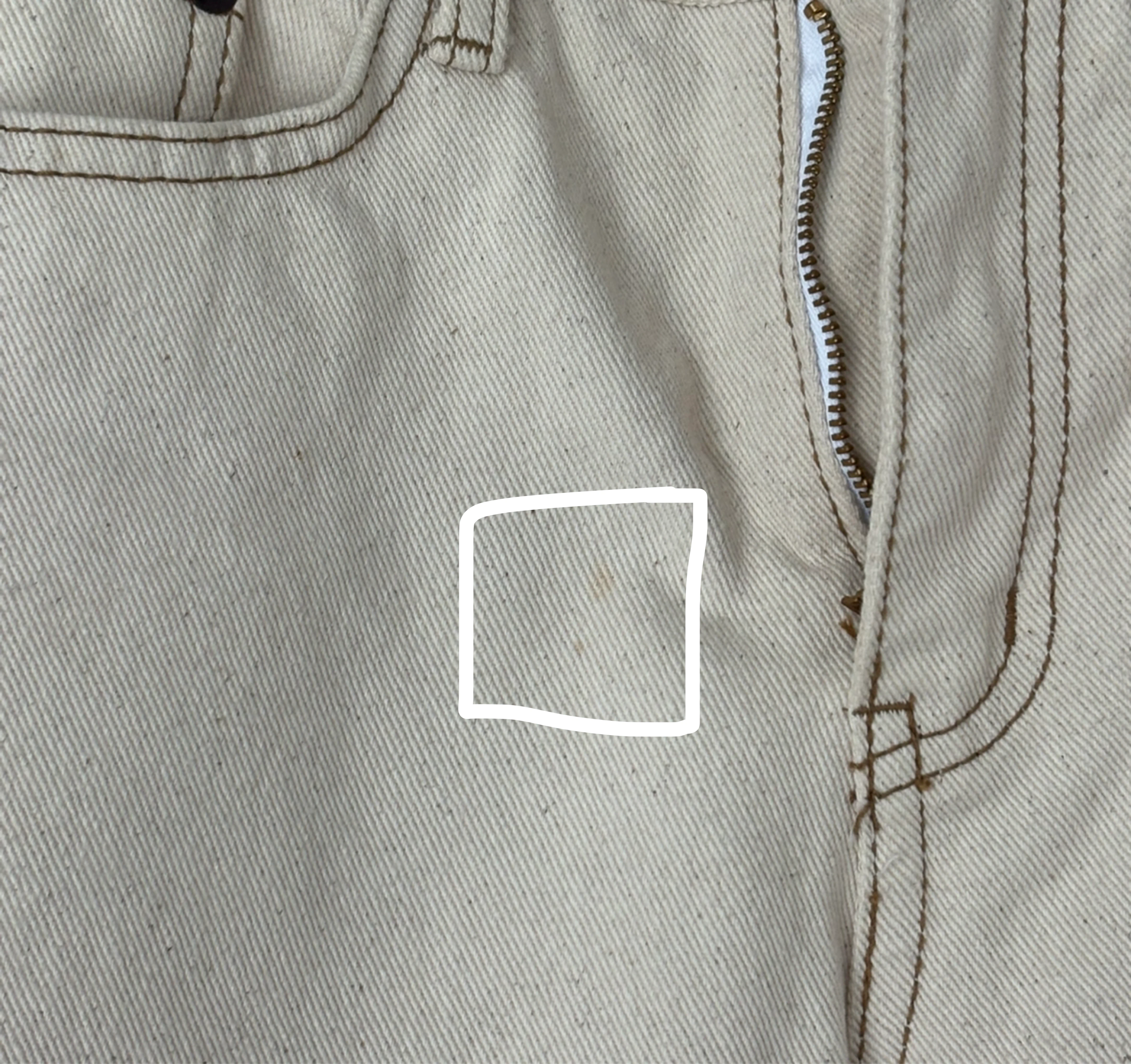 Beige Jeans - photo 3