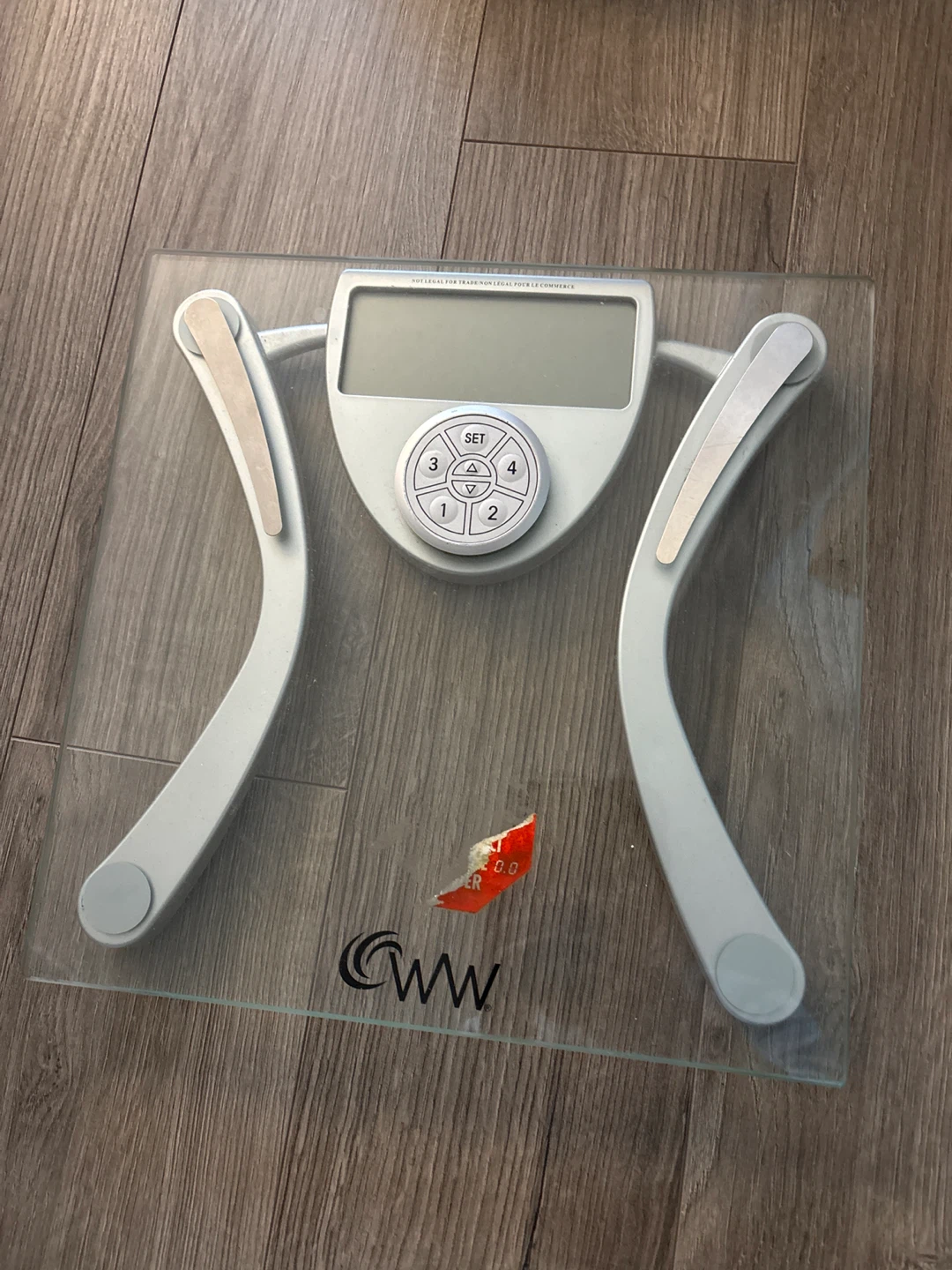 Glass Digital Body Scale