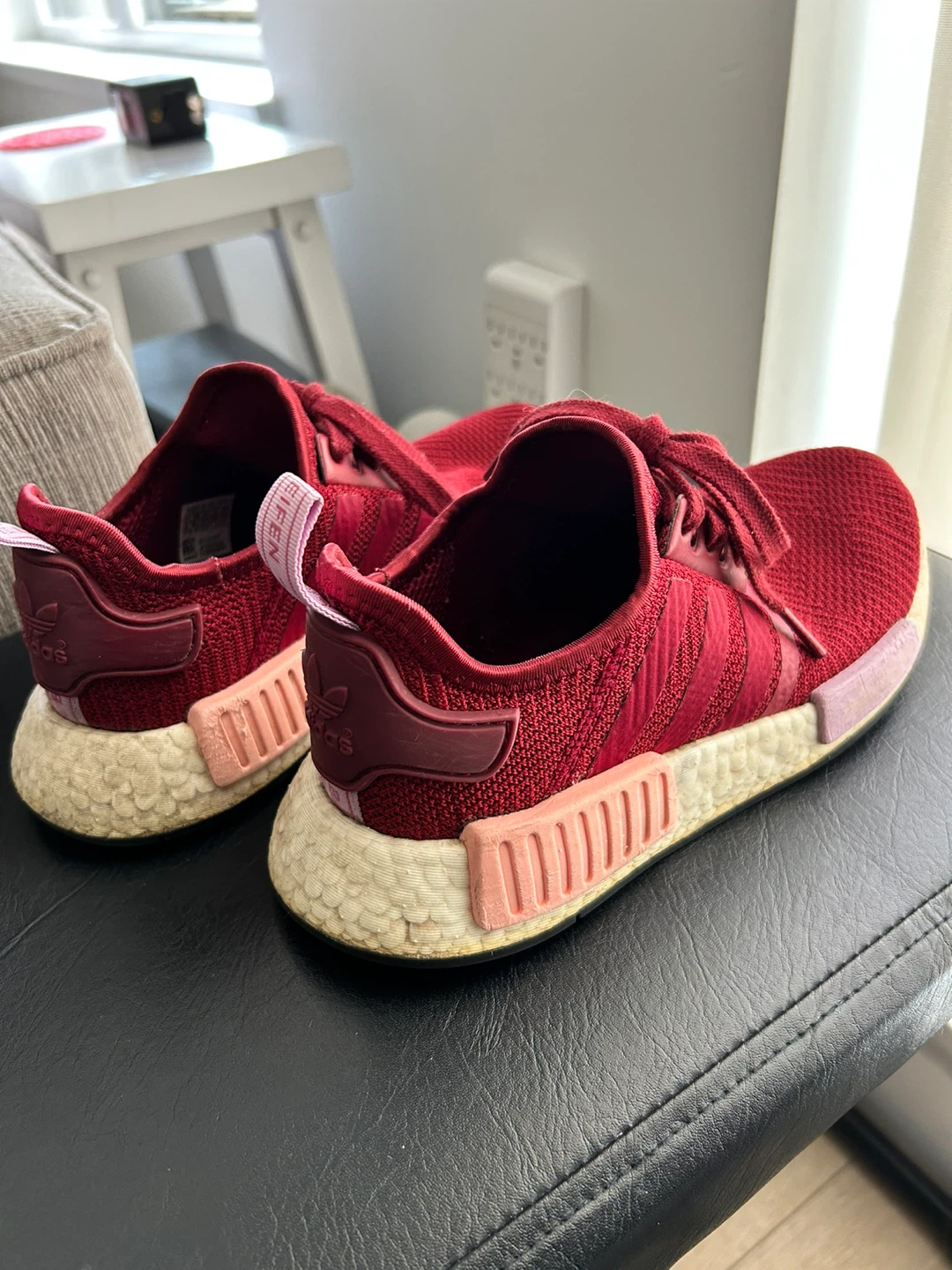 Adidas NMD R1 Shoes - Red US size 6 - photo 3