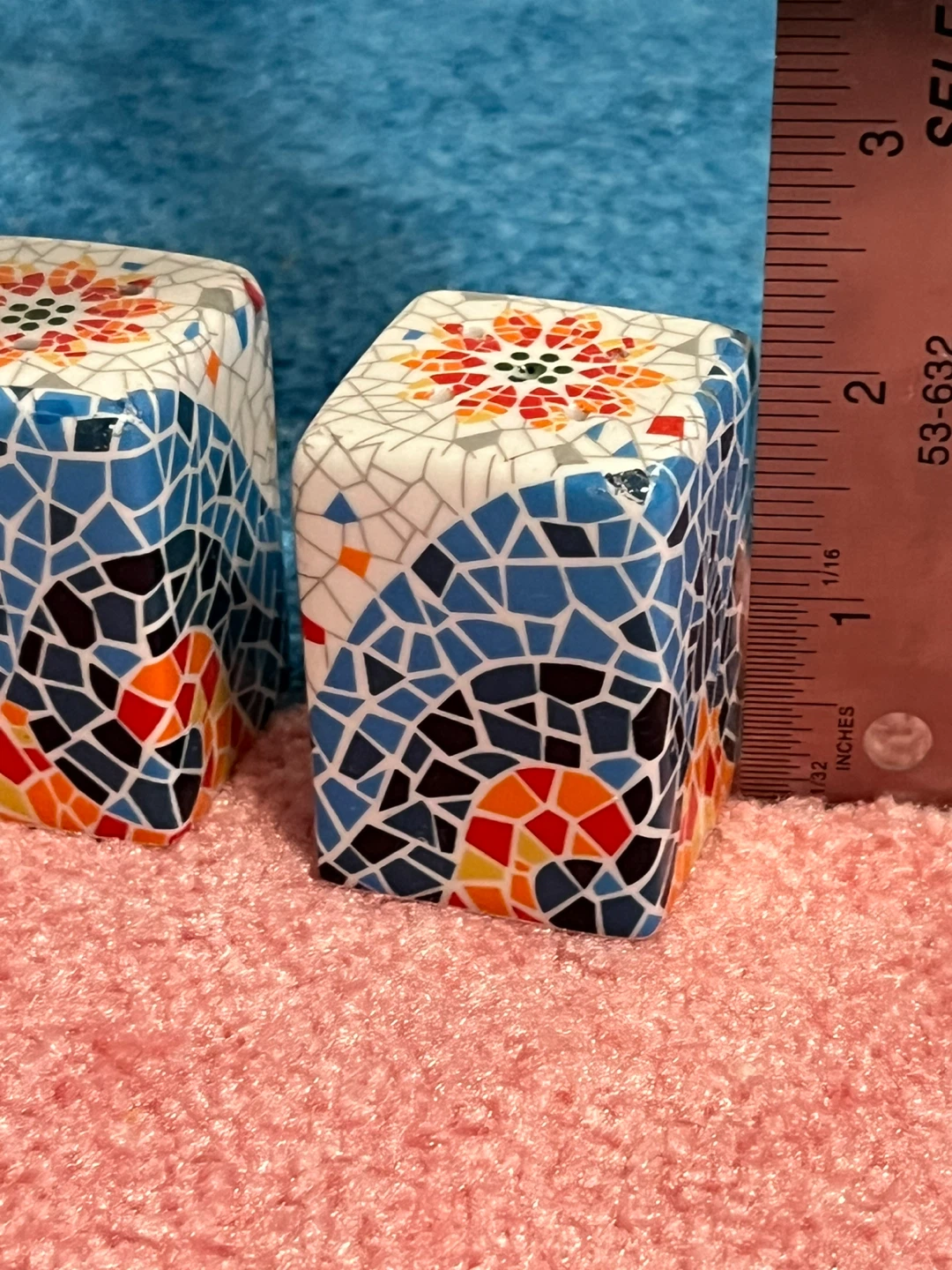 Mosaic Salt & Pepper shakers (Set of 2) - photo 2