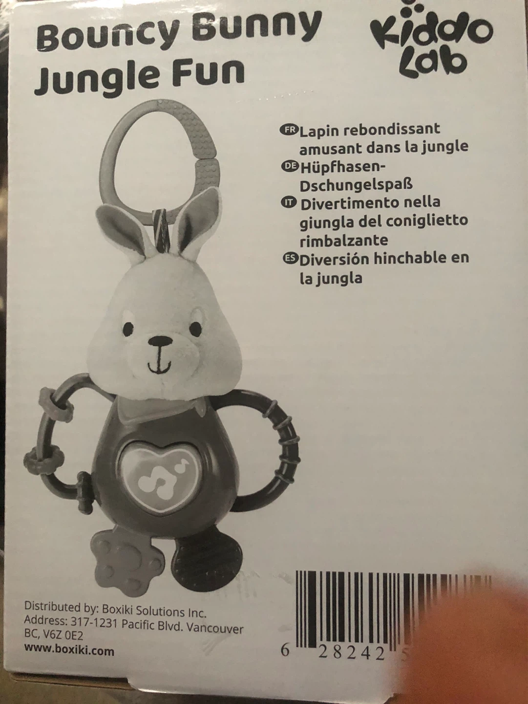 Kiddo Lab Bouncy Bunny Jungle Fun Toy - photo 2