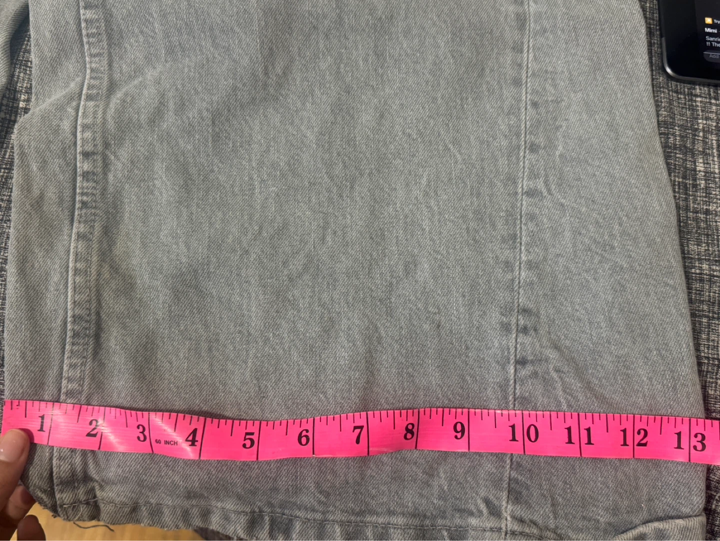 ZARA Wide Leg Jeans Grey EUR 38 USA 6 - photo 5