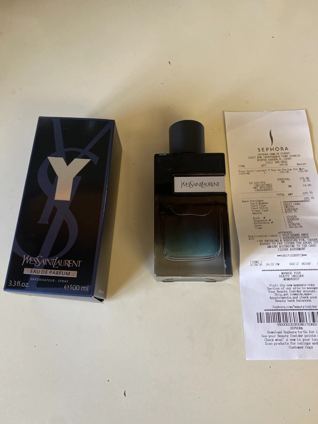 Yves Saint Laurent Y Eau de Parfum 100ml - photo 3