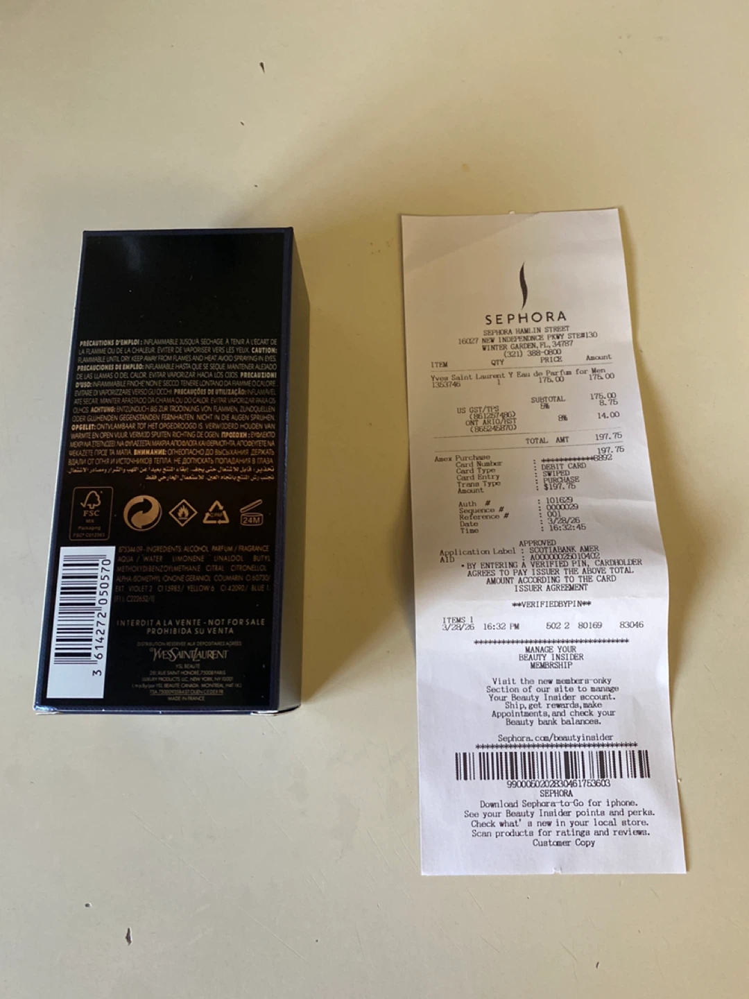 Yves Saint Laurent Y Eau de Parfum 100ml - photo 2