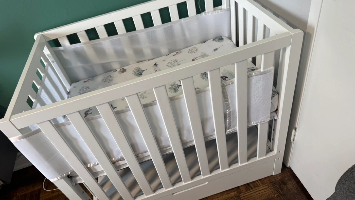 Colby 4-in-1 Mini Convertible Crib with Storage - photo 4
