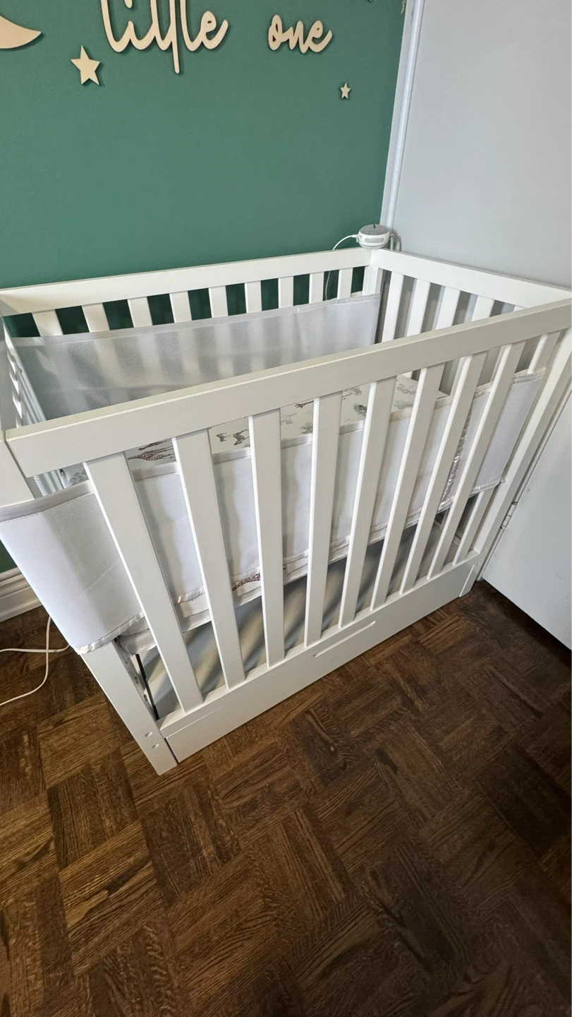 Colby 4-in-1 Mini Convertible Crib with Storage - photo 3