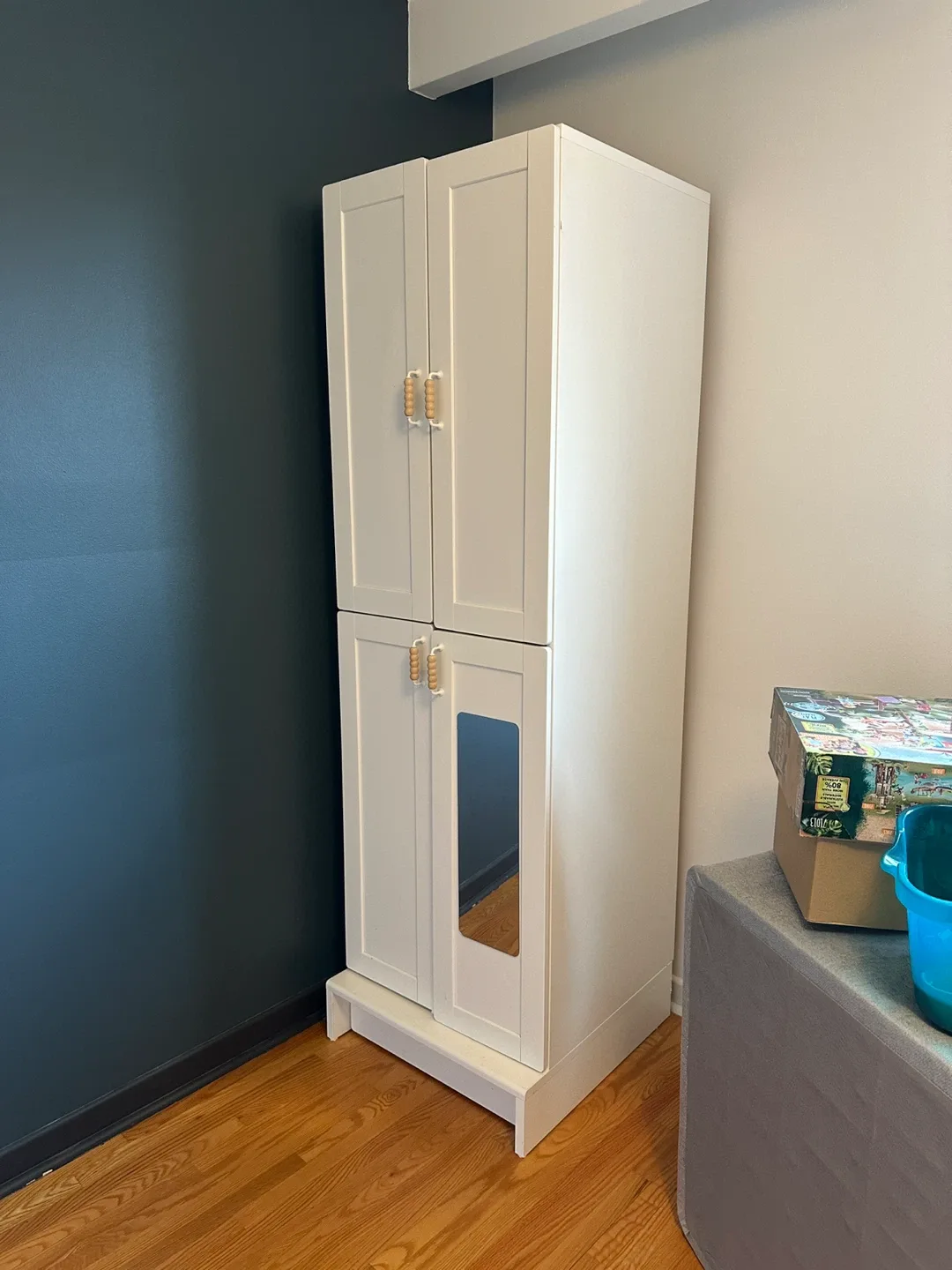 IKEA SMÅSTAD / UPPPFÖRA Wardrobe - White