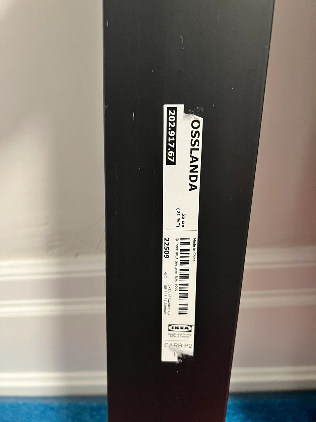 Floating shelf + IKEA OSSLÄNDA Shelf - photo 2