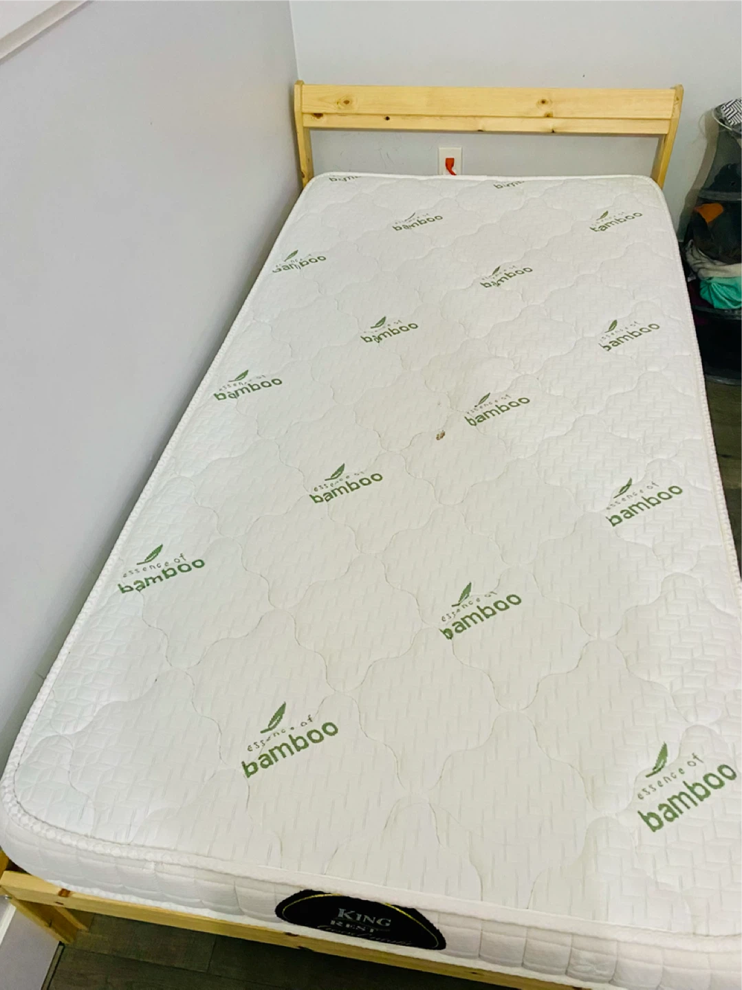 IKEA Twin bed with mattress