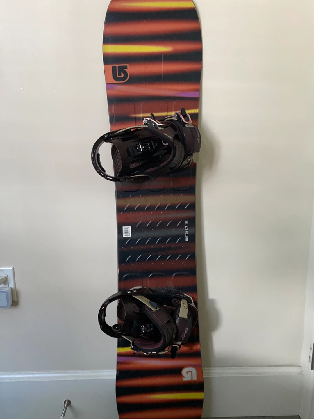 Burton LTR Snowboard with Salomon Bindings