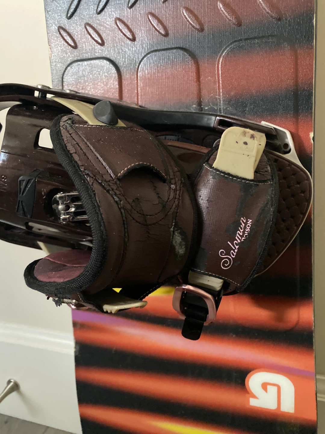 Burton LTR Snowboard with Salomon Bindings - photo 4