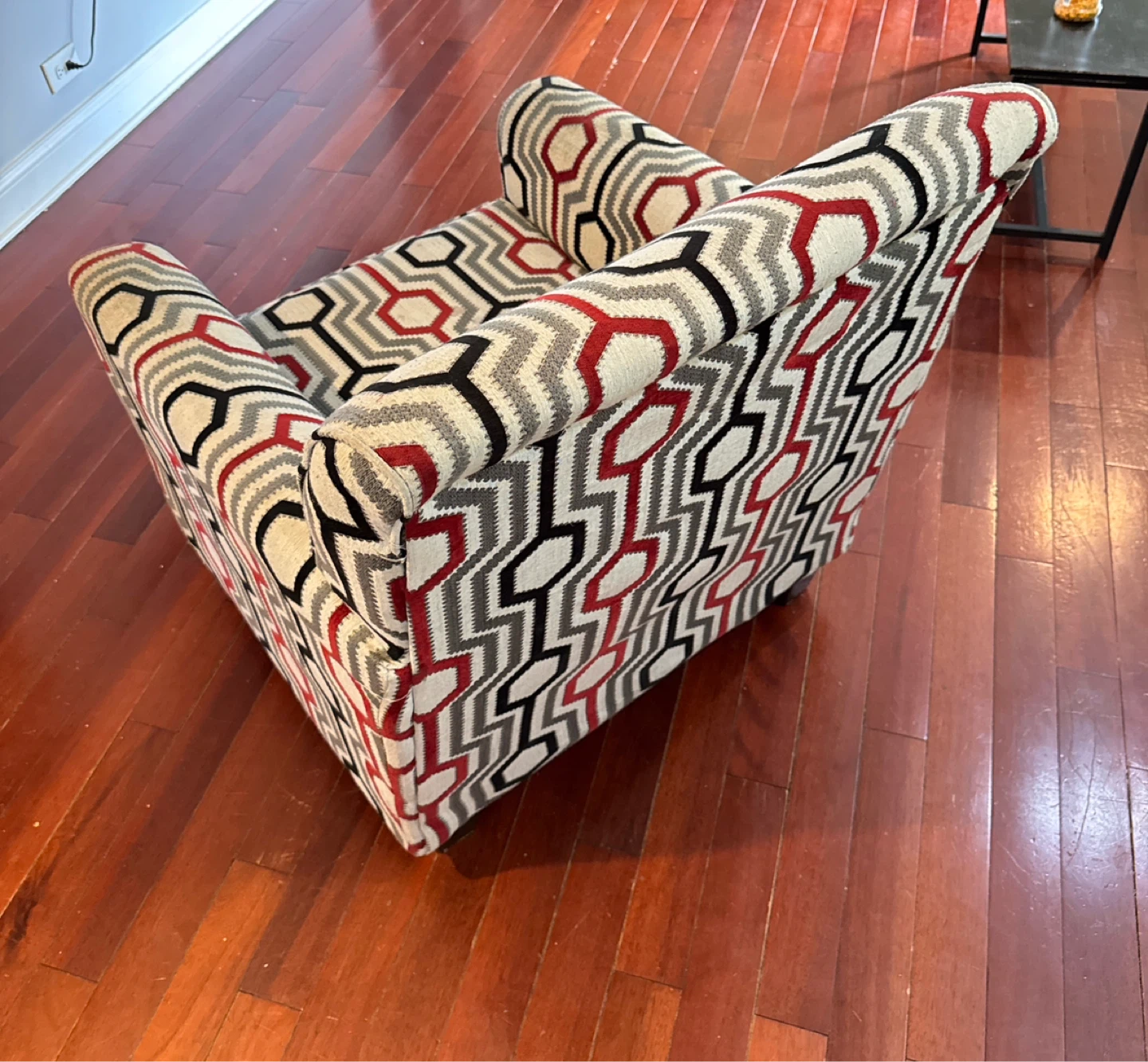 Accent Armchair - Geometric Pattern - photo 3