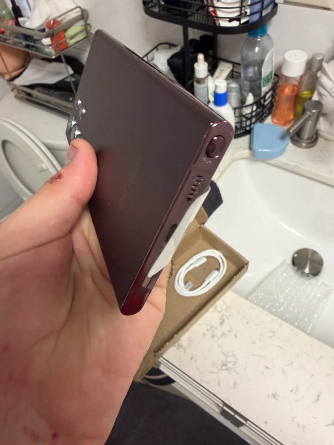 Samsung Galaxy S23 Ultra Burgundy 512 Gig - photo 2