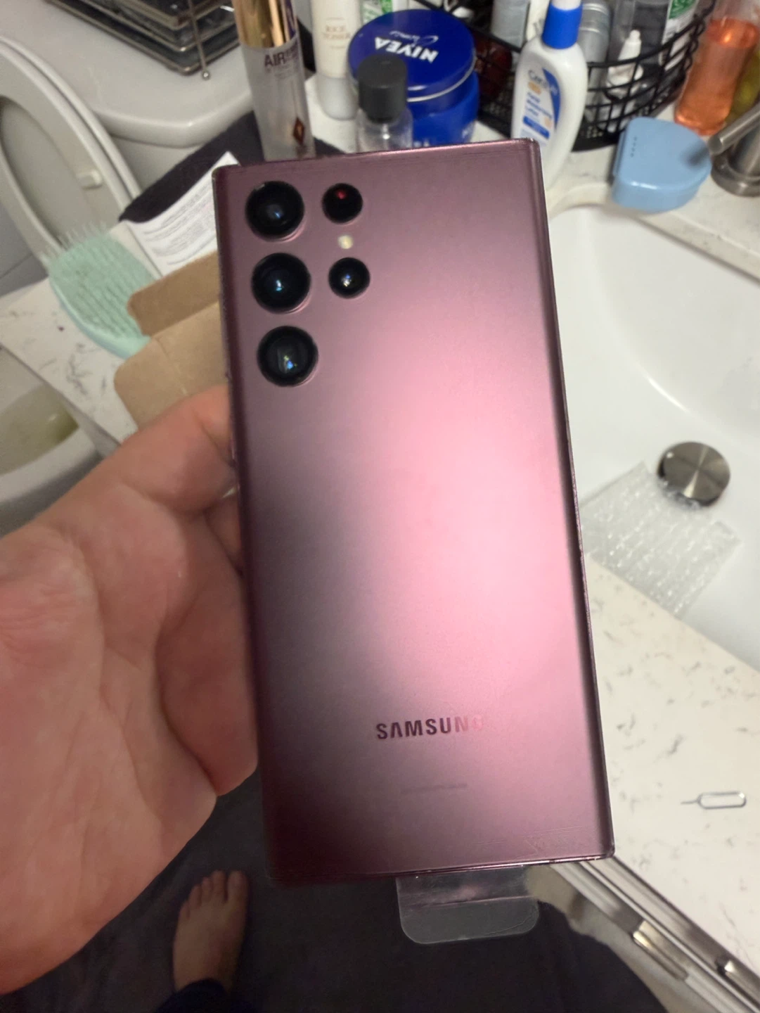 Samsung Galaxy S23 Ultra Burgundy 512 Gig - photo 4