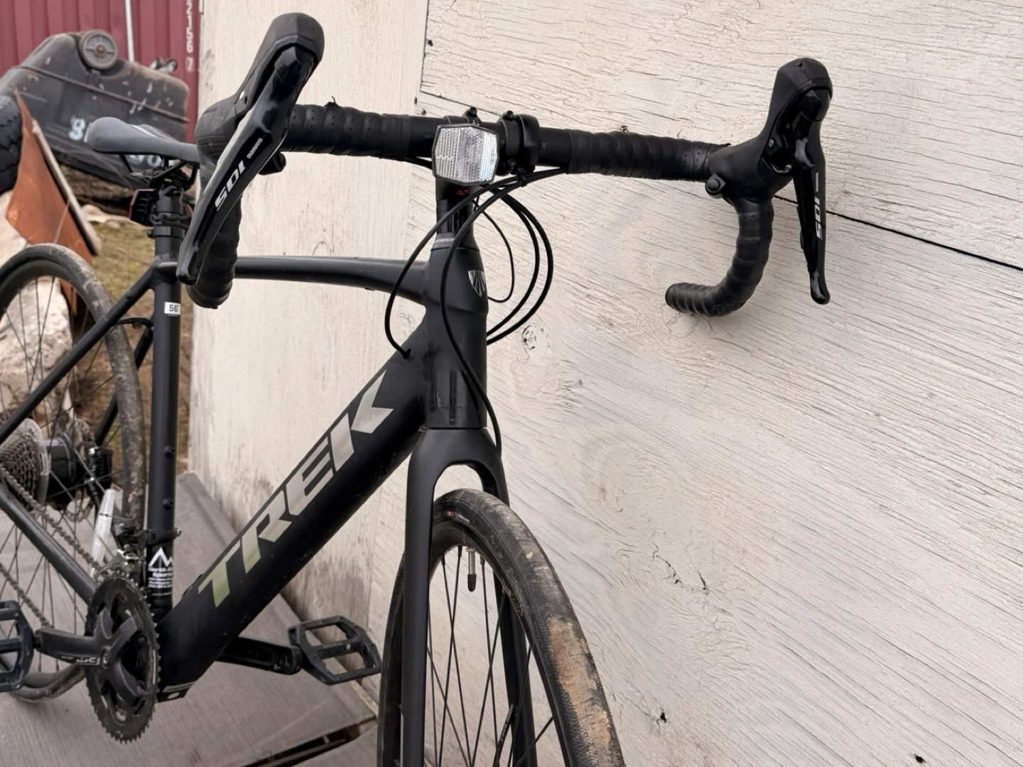 Trek Domane AL 5 Gen 4 Matte Trek Black Road Bike - photo 4