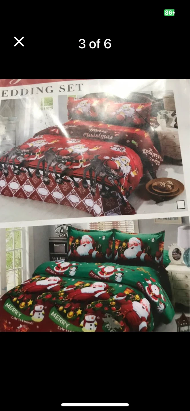 Christmas bedding set - photo 2