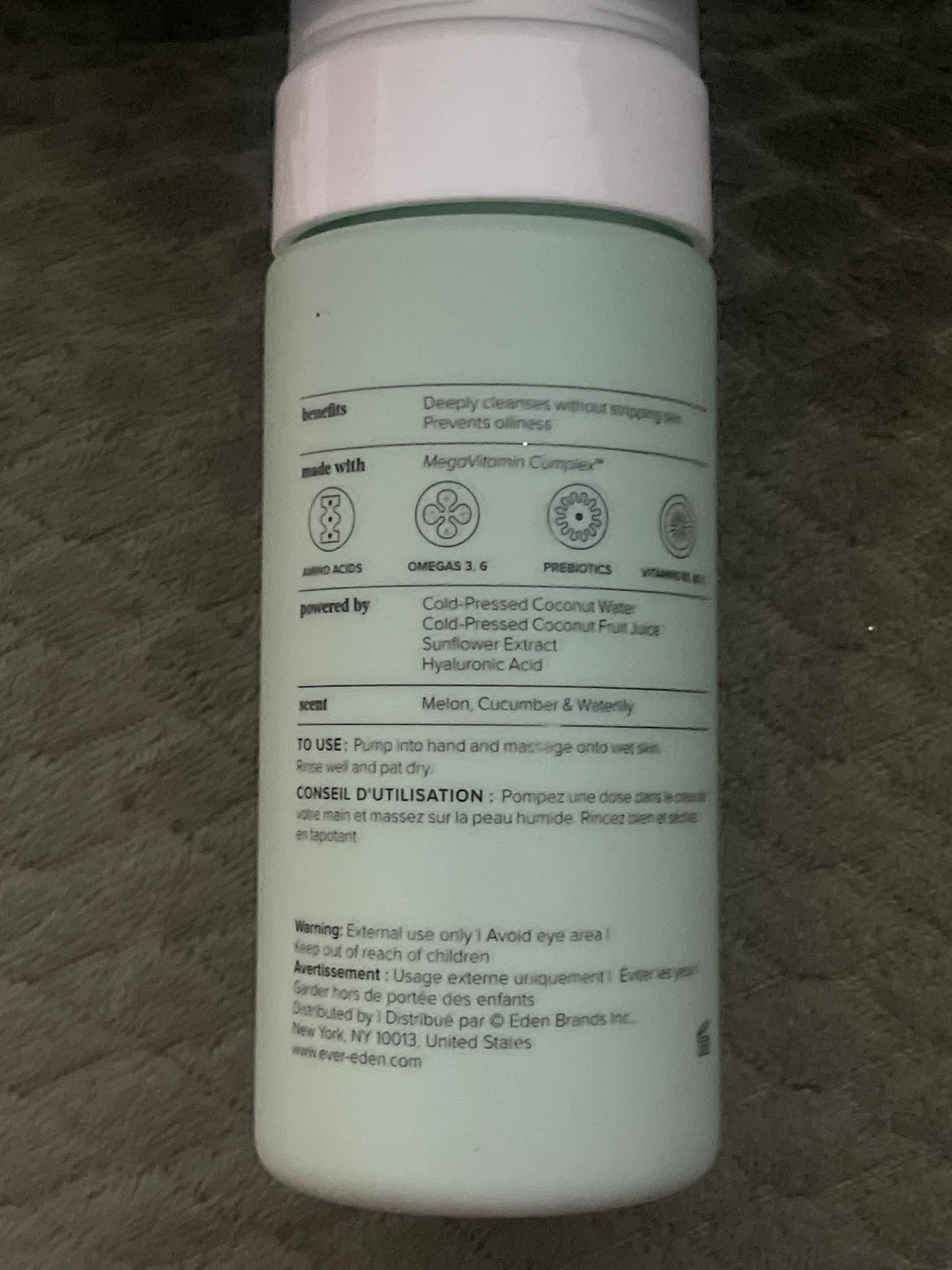 Evereden Kids Multi-Vitamin Face Wash - Melon Cucumber Waterly - photo 2