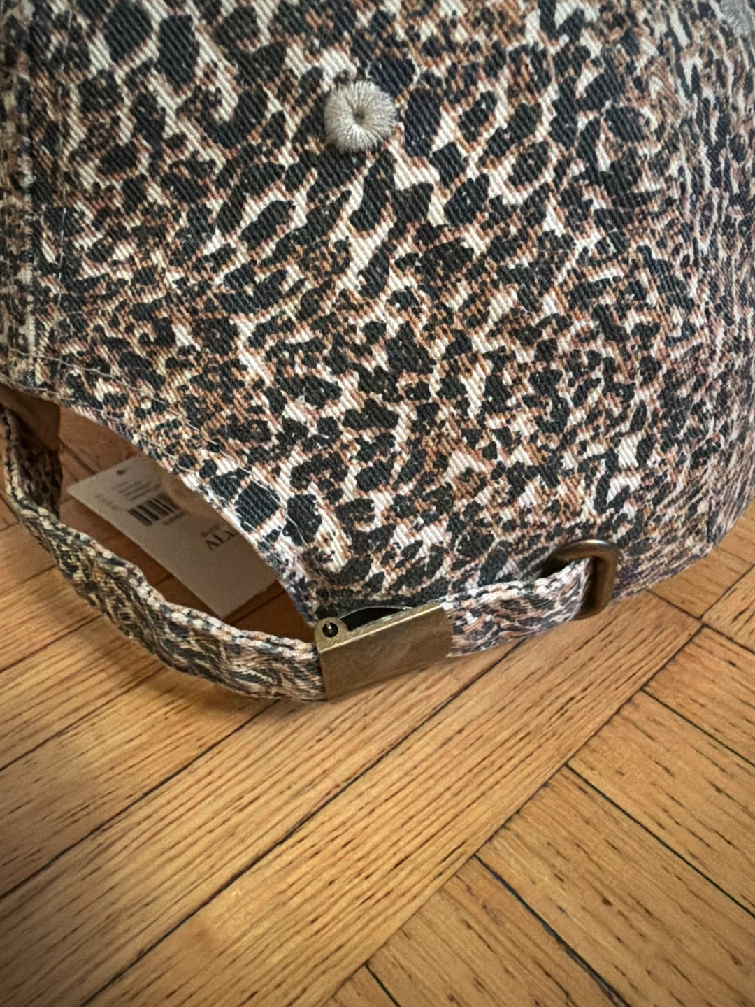 🆕ANTHROPOLOGIE Animal Print Baseball Cap  (NWT) 🌟 - photo 4
