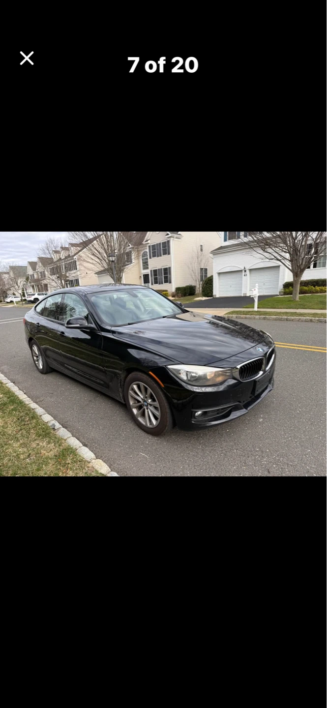 Black BMW 328i GT