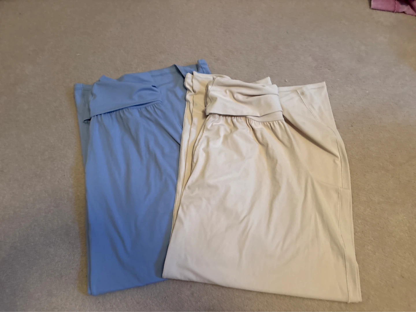 Super wide leg fold over leggings