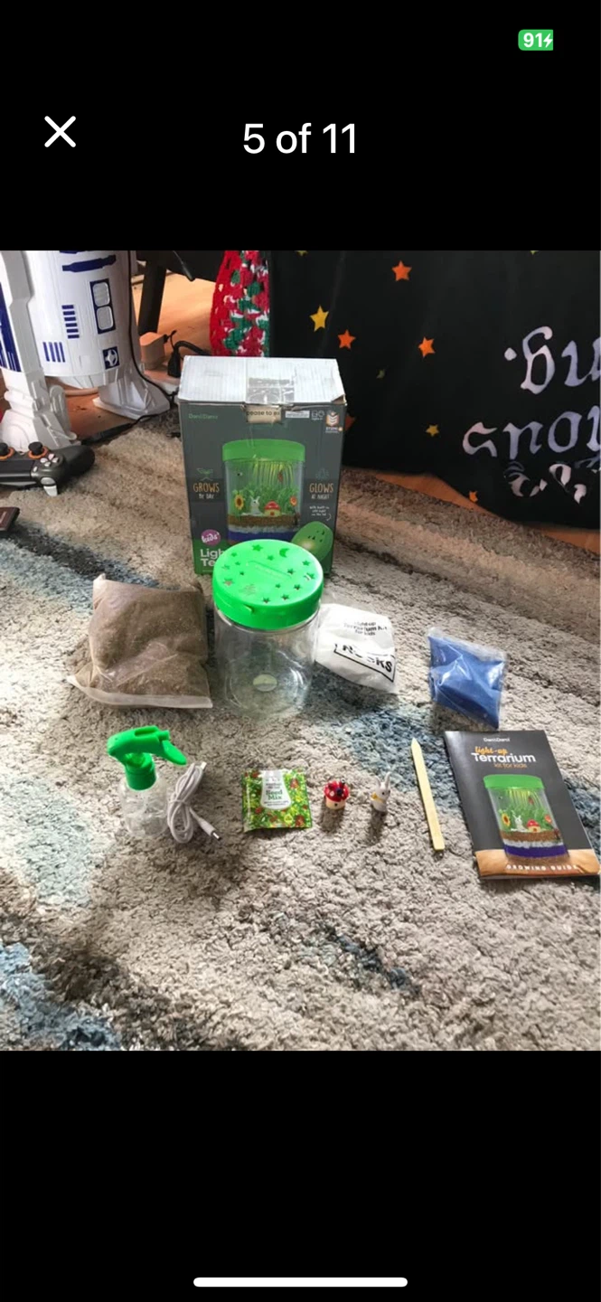 Kids light up terrarium - photo 4