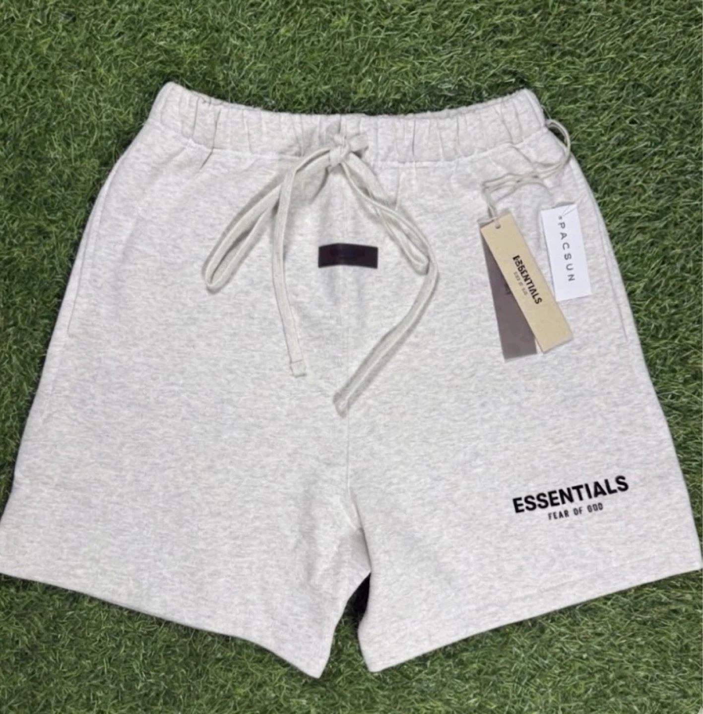 Essentials Shorts Light Oatmeal  + Chrome Hearts Socks Bundle - photo 3