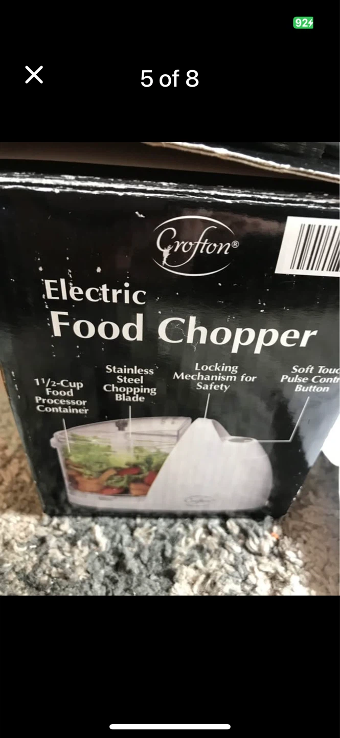 Electric food chopper - photo 5