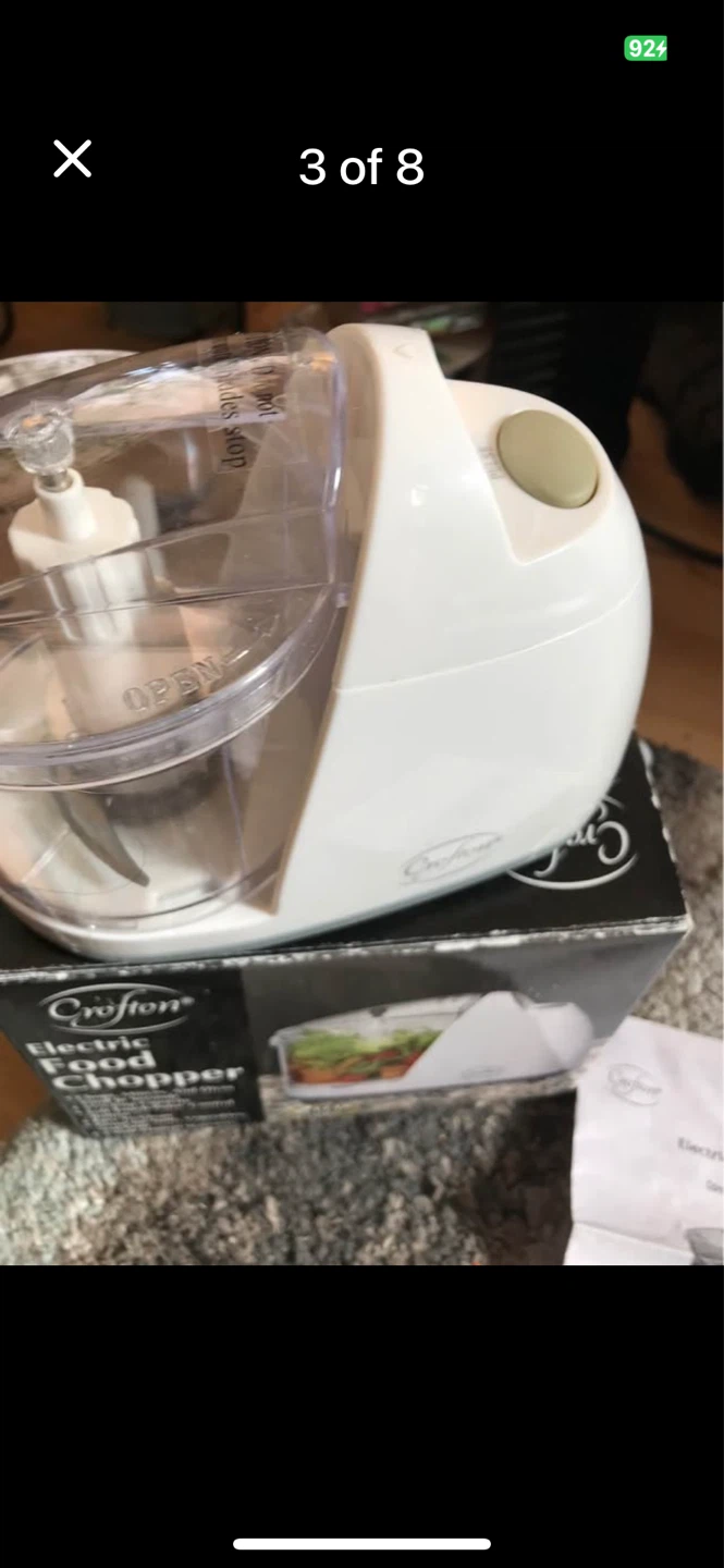 Electric food chopper - photo 3