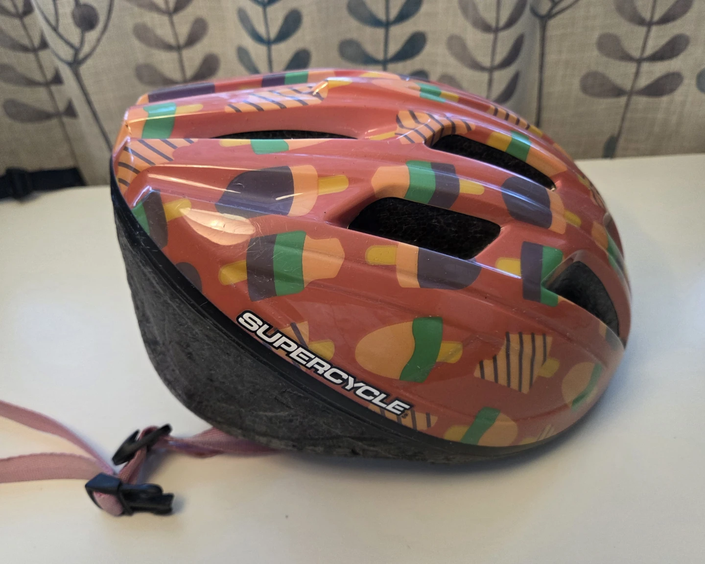 Kids Bike Helmet - Popsicle Design