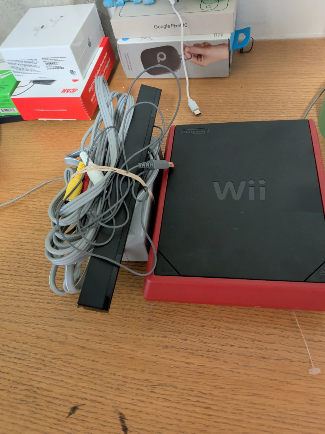 Red Nintendo Wii Mini Console Bundle