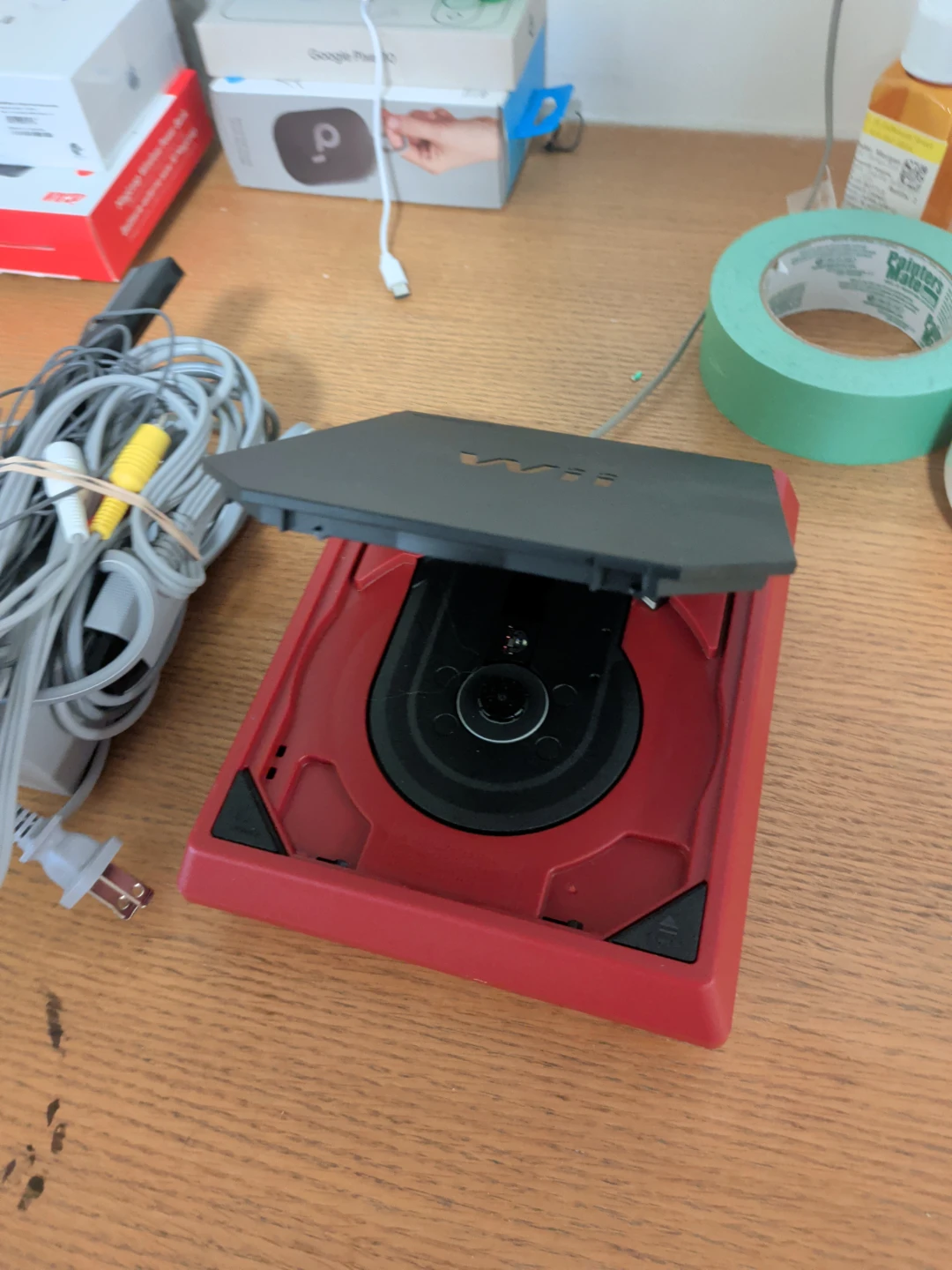 Red Nintendo Wii Mini Console Bundle - photo 3