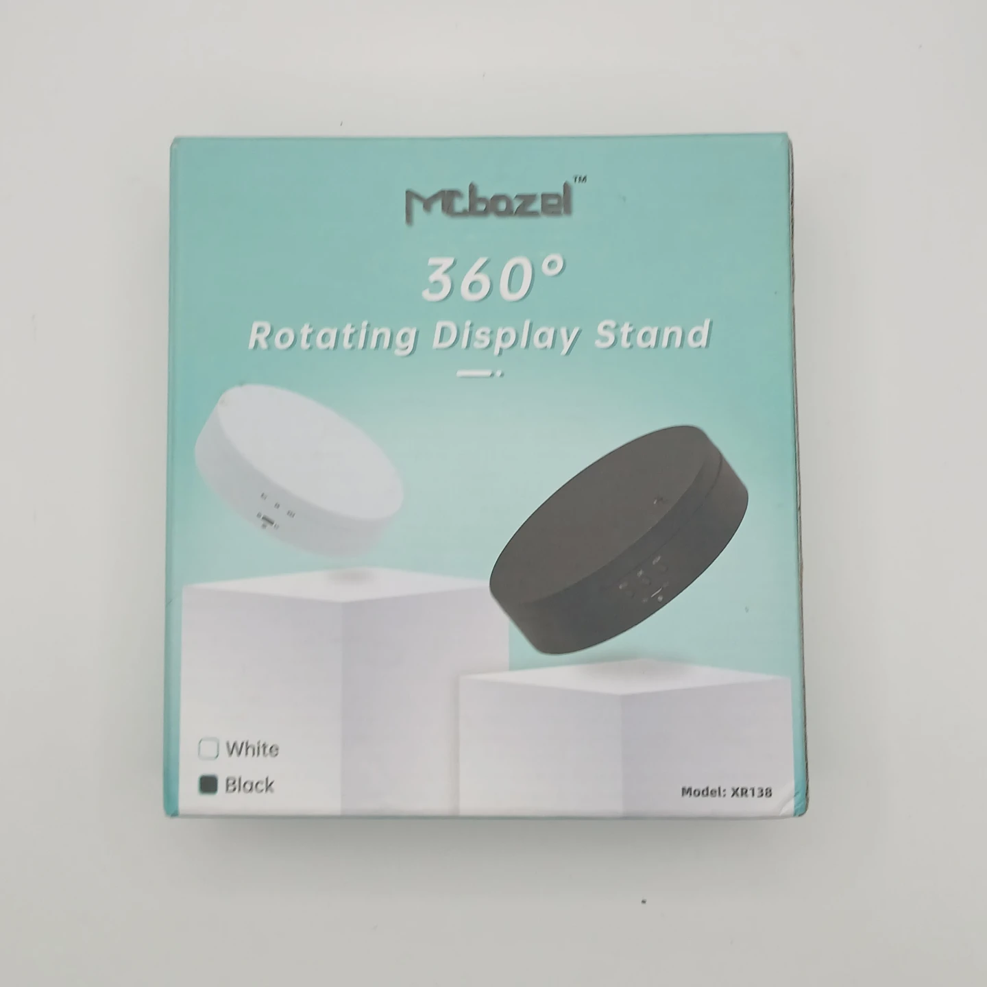 McBazel 360° Rotating Display Stand XR138 - Black