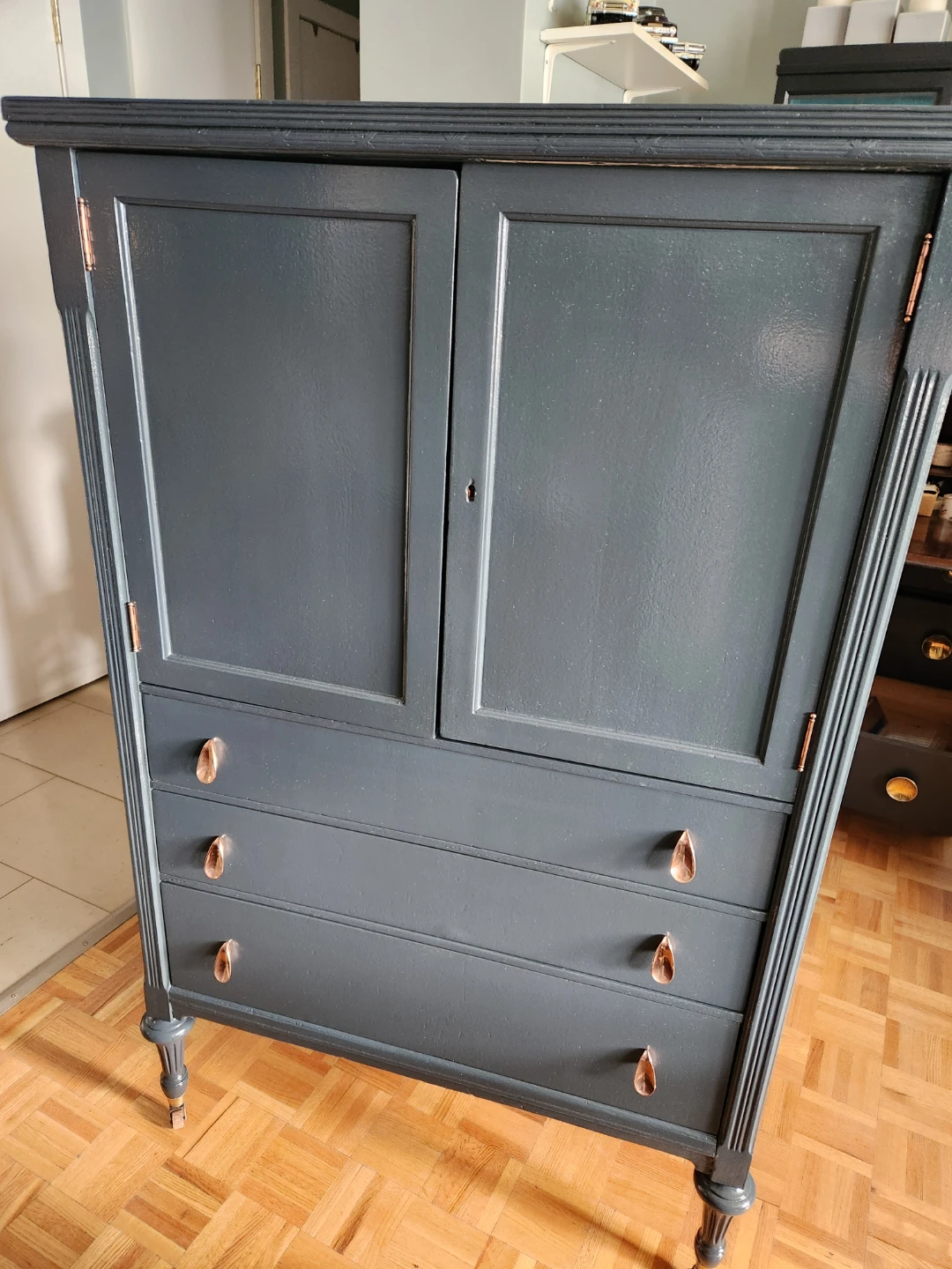 Gentlemans Hidden Chest of Drawers by Anthes Furniture Co