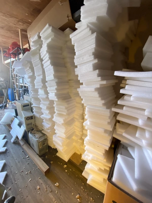 Bulk Styrofoam Packaging Pieces - photo 3