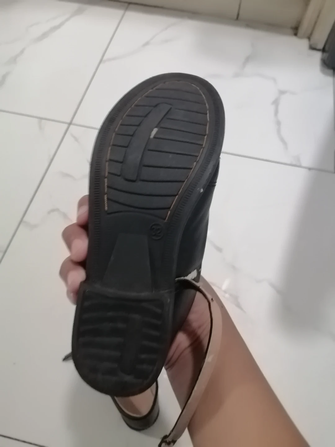 Girls Black Mary Jane Shoes Size 32 - photo 5