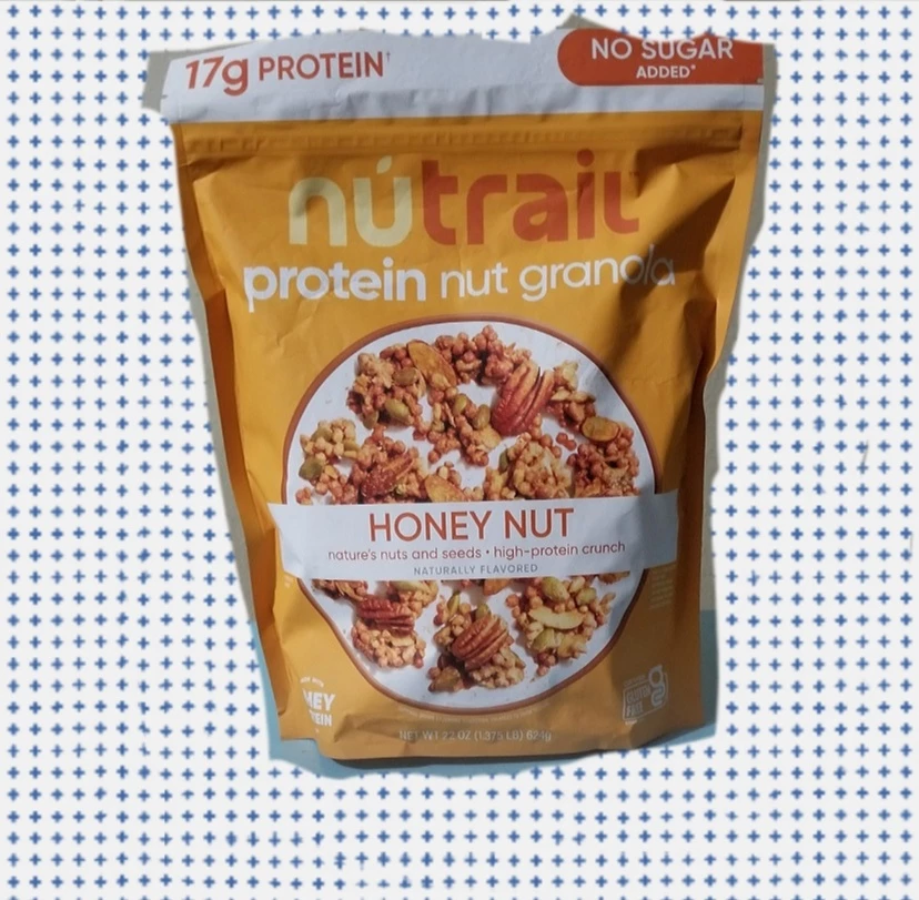 NEW Nuttrail Protein Nut Granola, Honey Nut, 22 oz