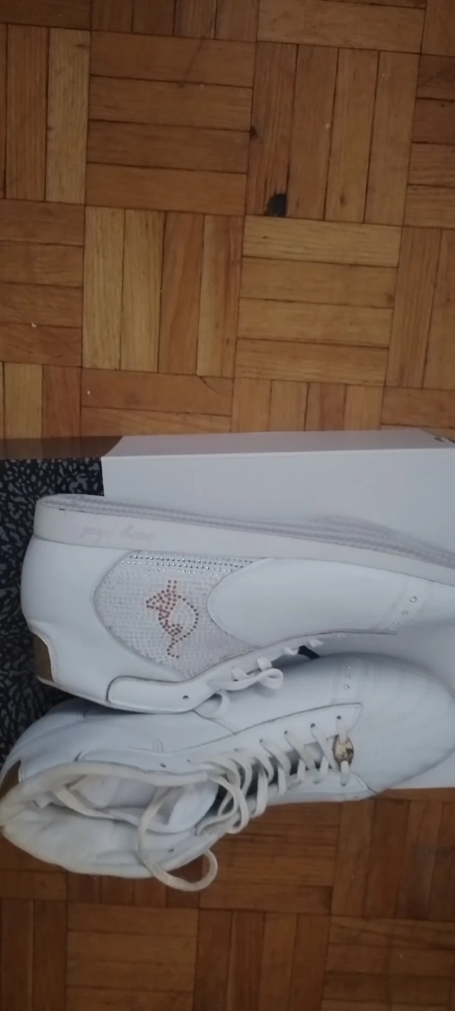White High-Top Sneakers