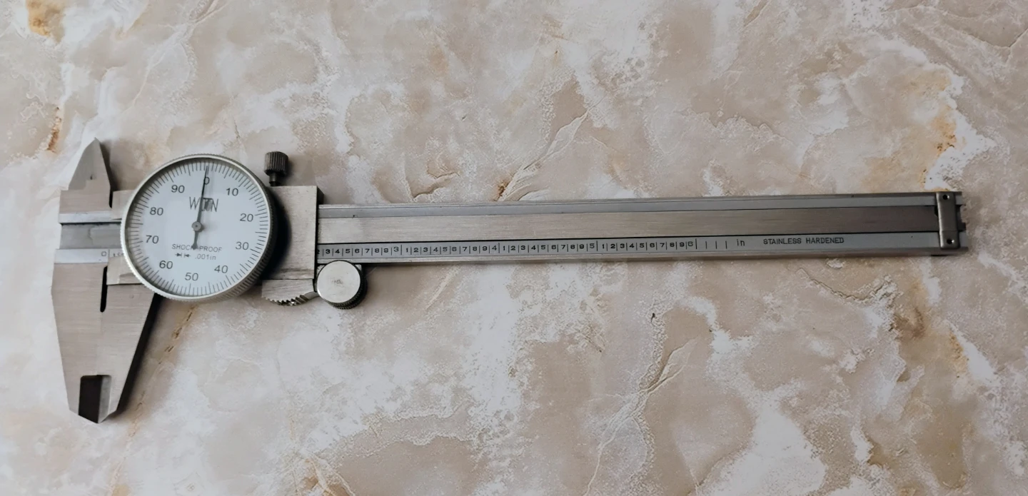 6" x .001" SHOCKPROOF DIAL CALIPER WITH CASE - photo 3