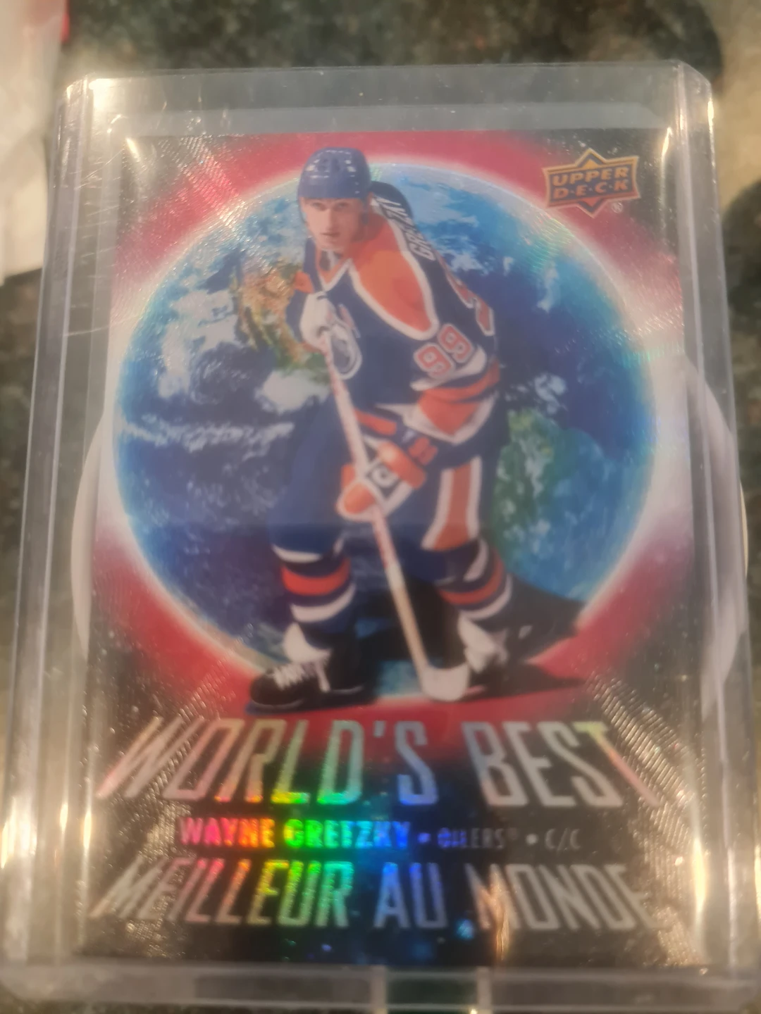 Upper Deck Wayne Gretzky World's Best Hockey Card