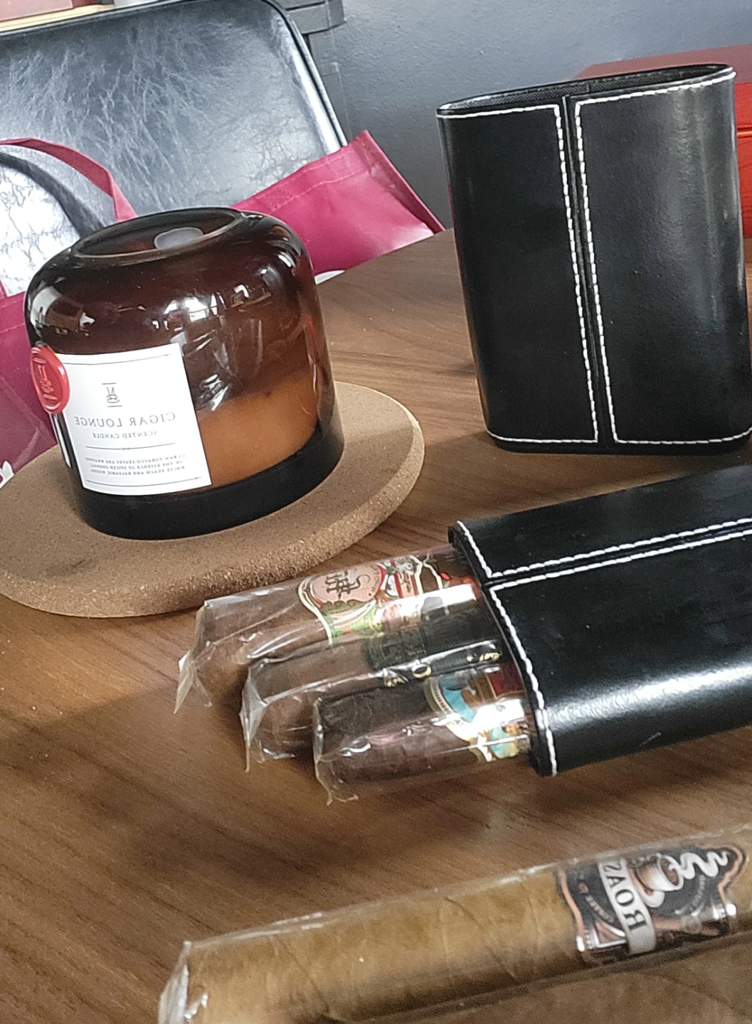 Leather Cigar Case