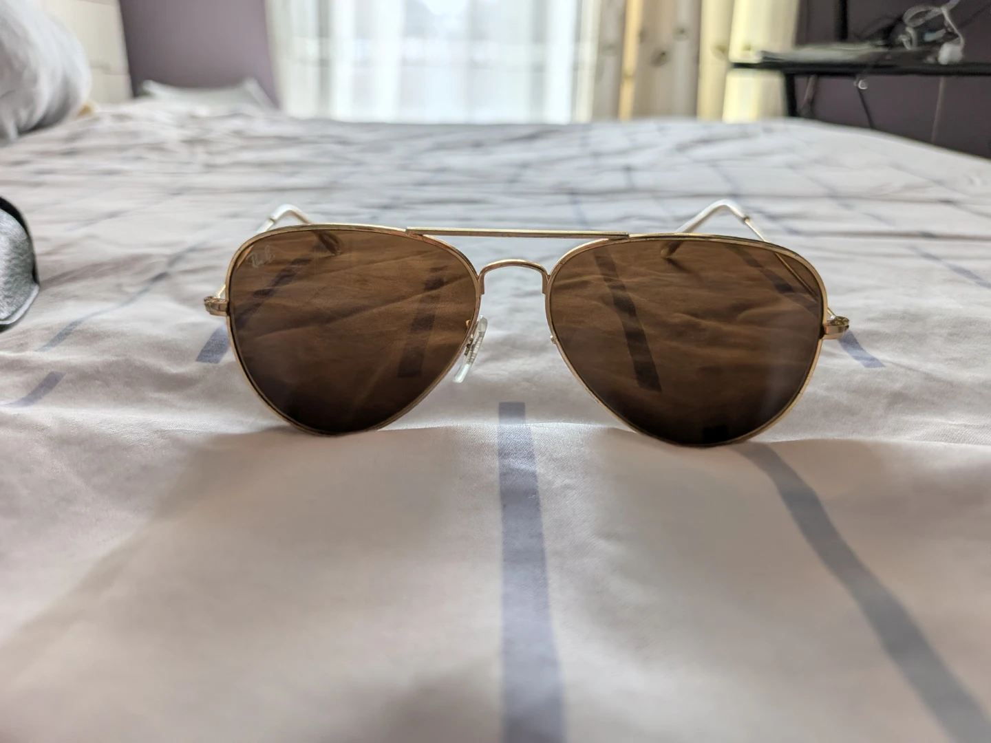 Ray-Ban Aviator Sunglasses with Case