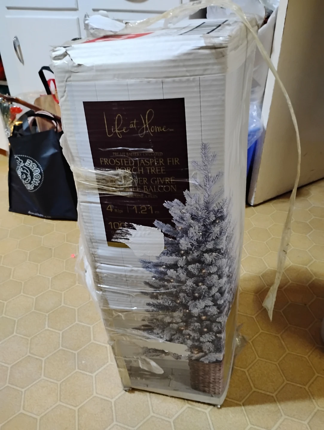 Life at Home Frosted Jasper Fir Porch Tree - photo 5