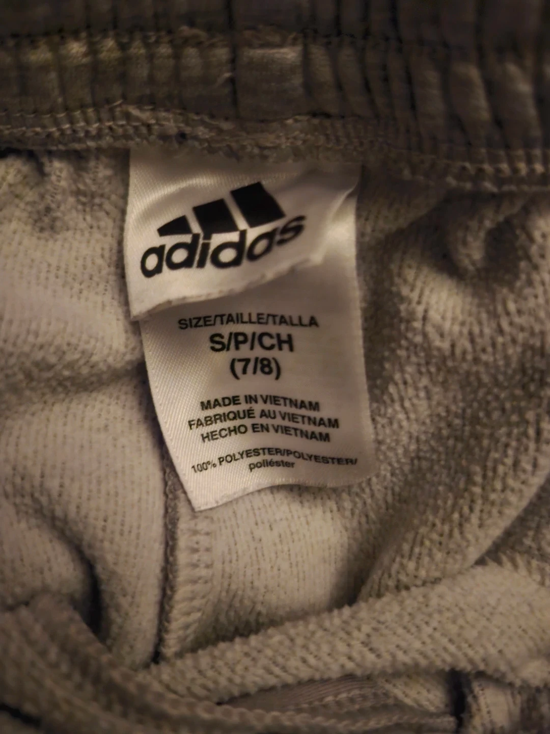 2 PIECE SWEATSUIT, PANTS+ SHIRT, GRAY NEW ADIDAS - photo 3
